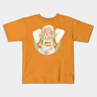 the girl unicorn store Kids T-Shirt